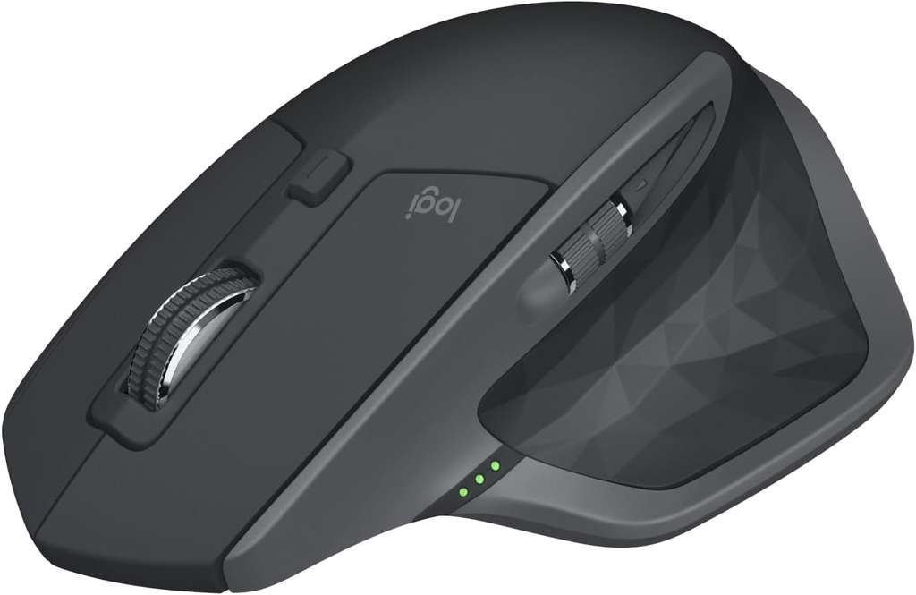 Logitech MX Master 2S Bluetooth Wireless Mouse, Multi-Surface, Hyper-Fast Scrolling, Ergonomic, Rechargeable, Connects Up to 3 Mac/PC
